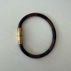 Louis Vuitton Yellow Damier Keep it Bracelet - OBO